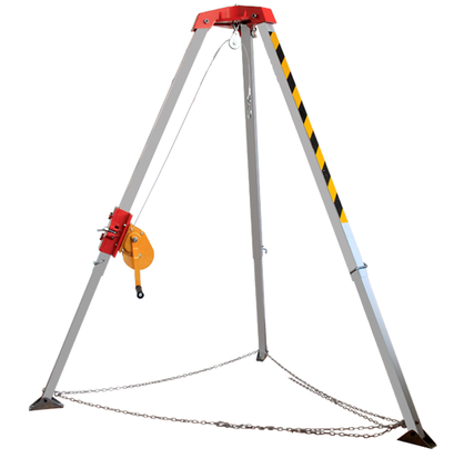 救援三腳架的環形保護鏈為什么大多為不銹鋼材質